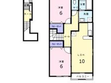 コンフォートレジデンス 2階 2LDK画像