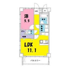 Solare Aburayama 201 1LDK画像2